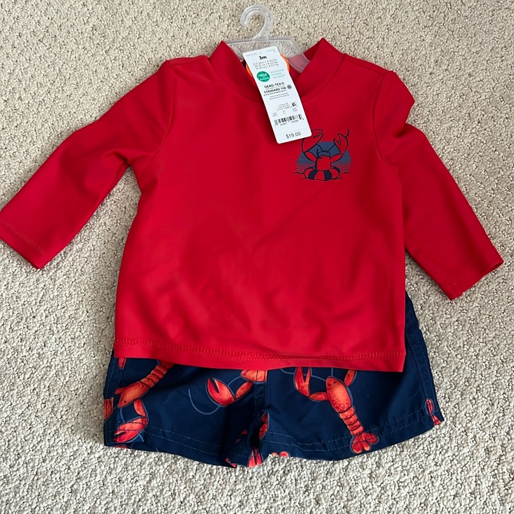 NWT baby boy swimsuit